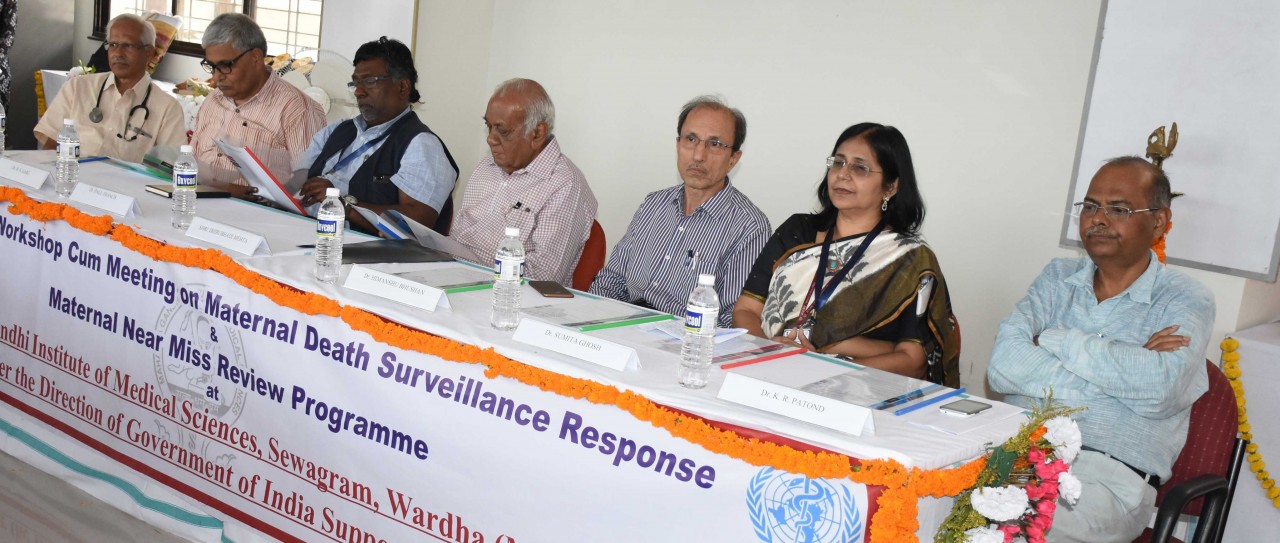MGIMS organizes a Workshop on Maternal Deaths