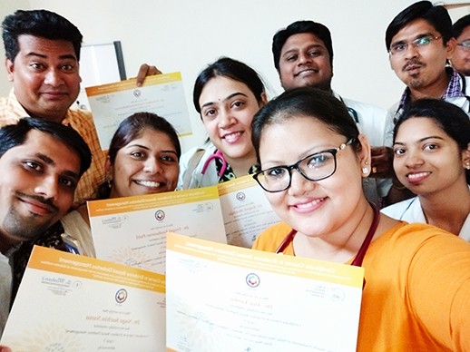 Certificates of Diabetes Course distributed