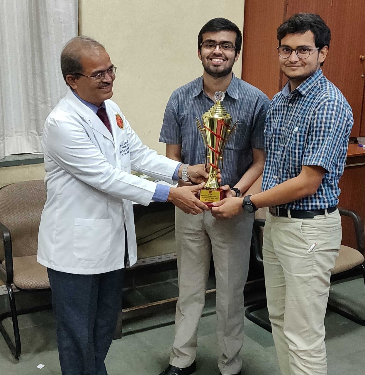 MGIMS secures first position in National Orthopedics quiz