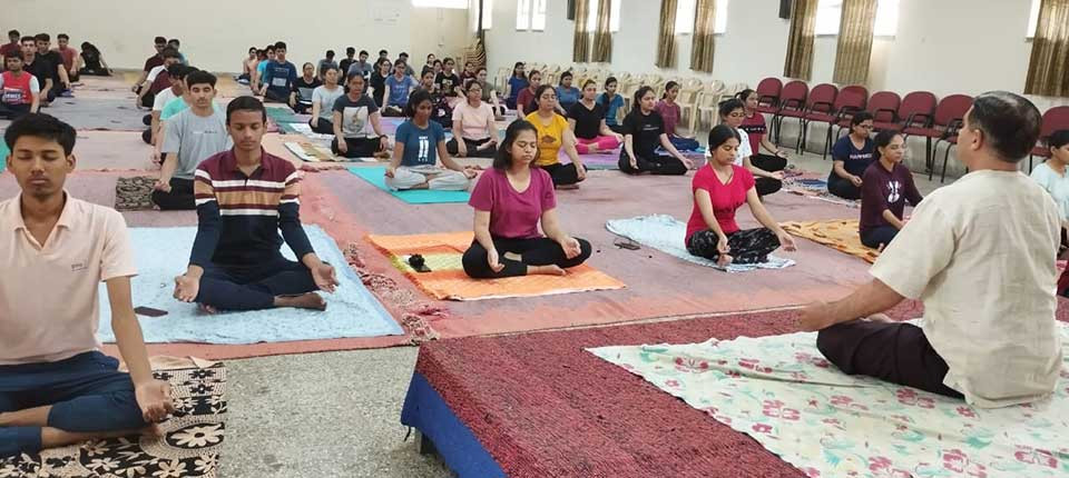International Yoga Day celebrated