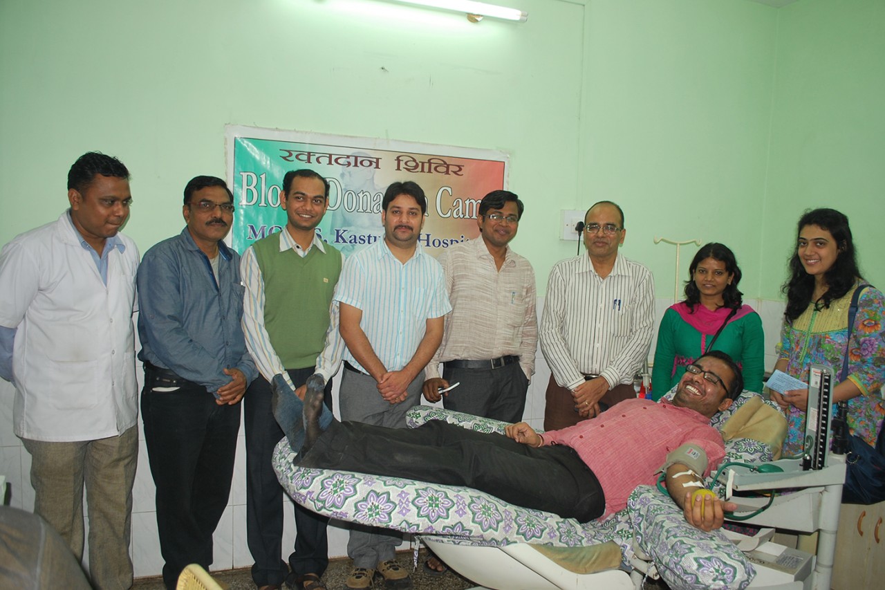 Blood Donation Camp held in the memory of late Dr Sushila Nayar