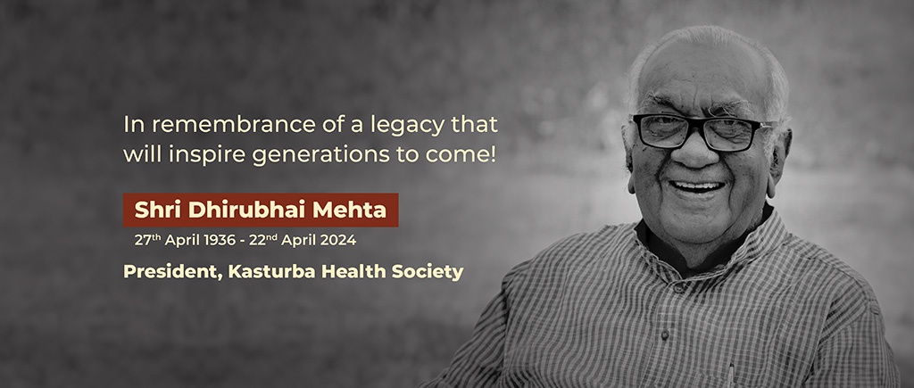 Shri Dhirubhai Mehta (1936-2024): KHS condoles the death of its President