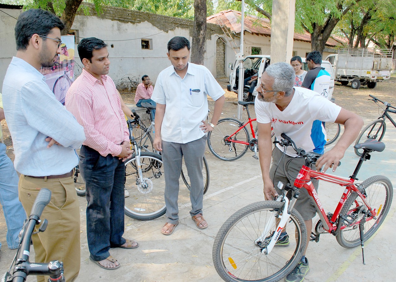 MGIMS launches 'Cycles on Campus' initiative