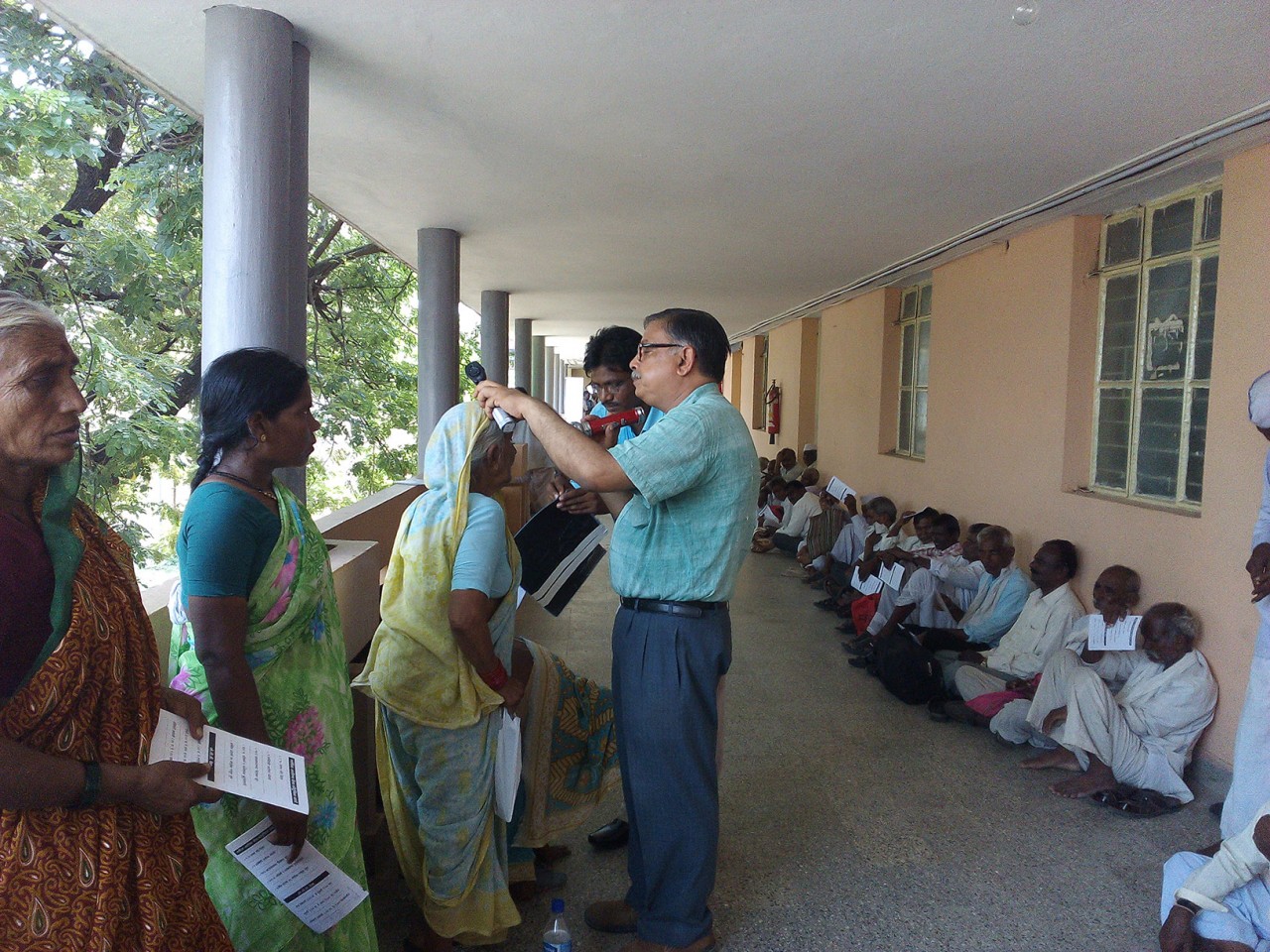 Gandhi Jayanti Eye Camp Held