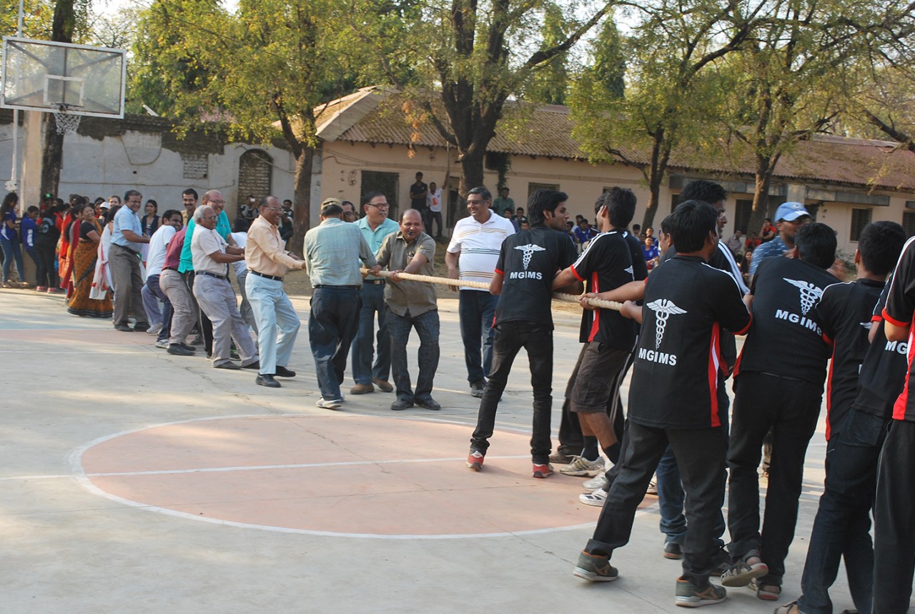 MGIMS celebrates the Annual Sports Meet