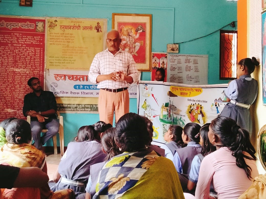 04/04/2022 - Health Talk on Safe Drinking Water at Dhotra Village