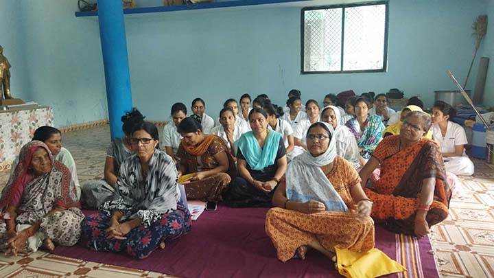 08/04/22 - World Health Day celebration by the students of Kasturba Nursing College at Rural Health Center, Anji